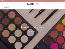 Tablet Screenshot of karity.com